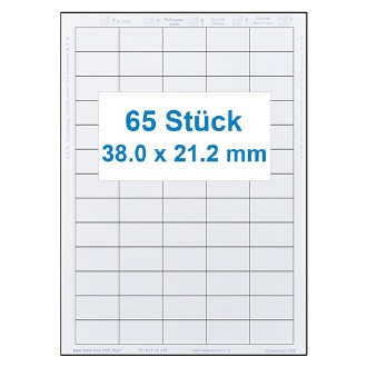 10stk A4 Klar Sticker Druckerpapier Inkjet Drucker Label